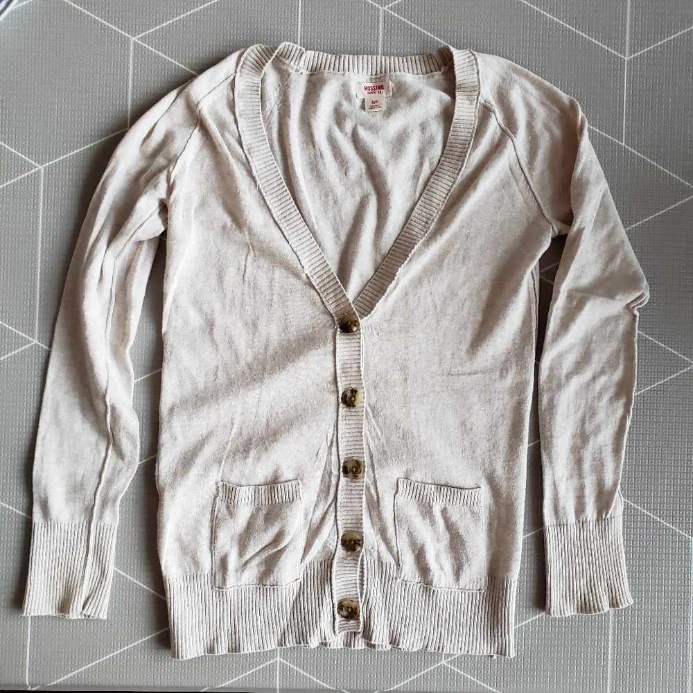 Mossimo Supply Co. - Cozy Beige Button Up Cardigan